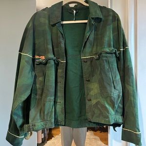Free People camp jacket
